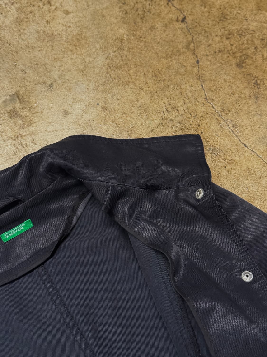 44 ) BENETTON Gloss Panel Jacket 상품이미지6