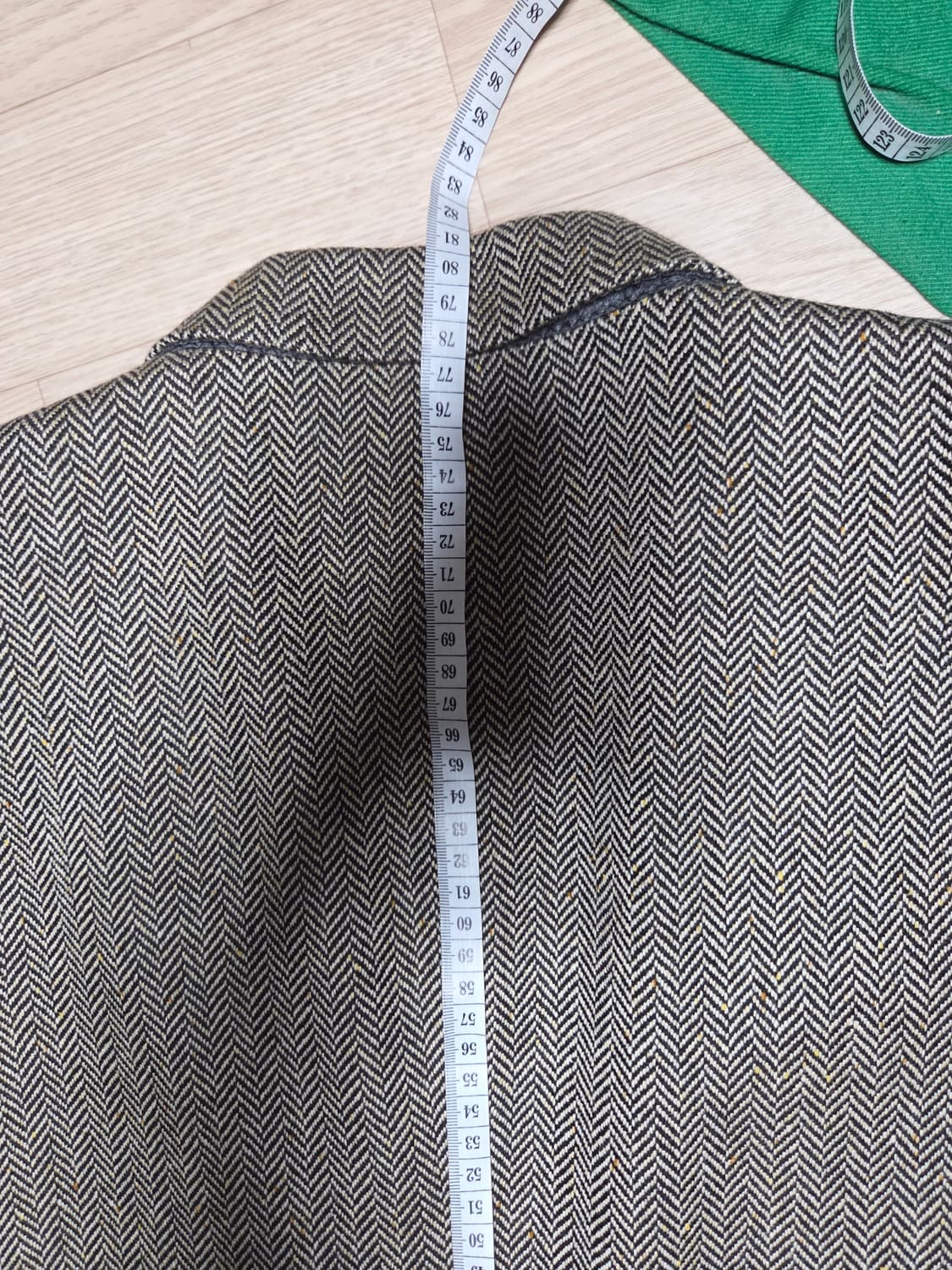 VALENTINO (로로피아나 캐시미어 100 ) 클래식 헤링본 자켓  상품이미지10