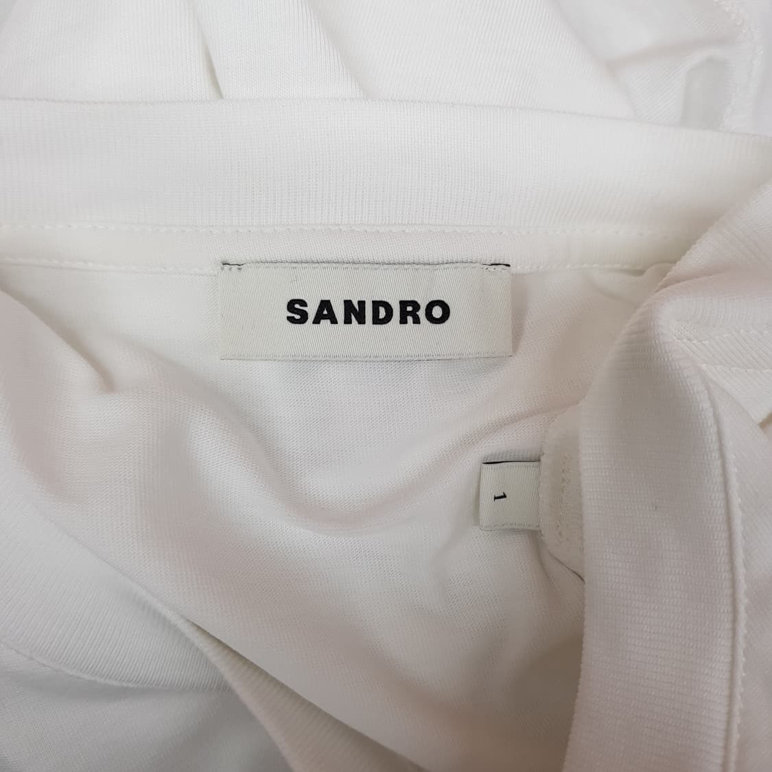 산드로 SANDRO 라인스톤 반팔 티셔츠 1사이즈 상품이미지6