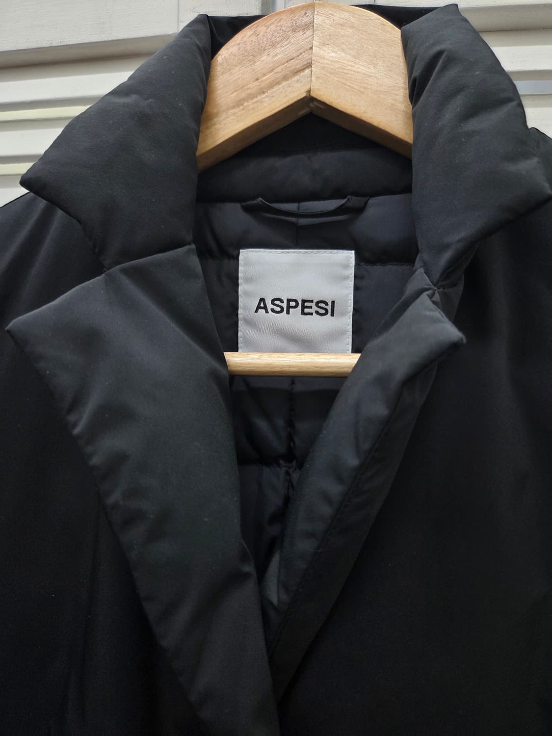 아스페시 덕다운 패딩 코트 상품이미지3