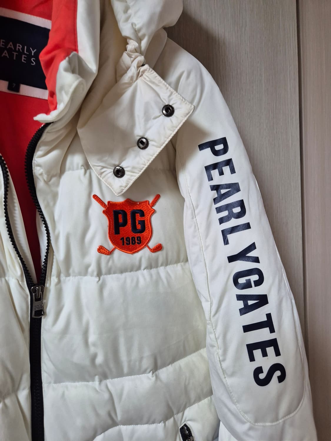 (정품) 파리게이츠 구스다운 골프웨어 다운패딩 110 상품이미지4