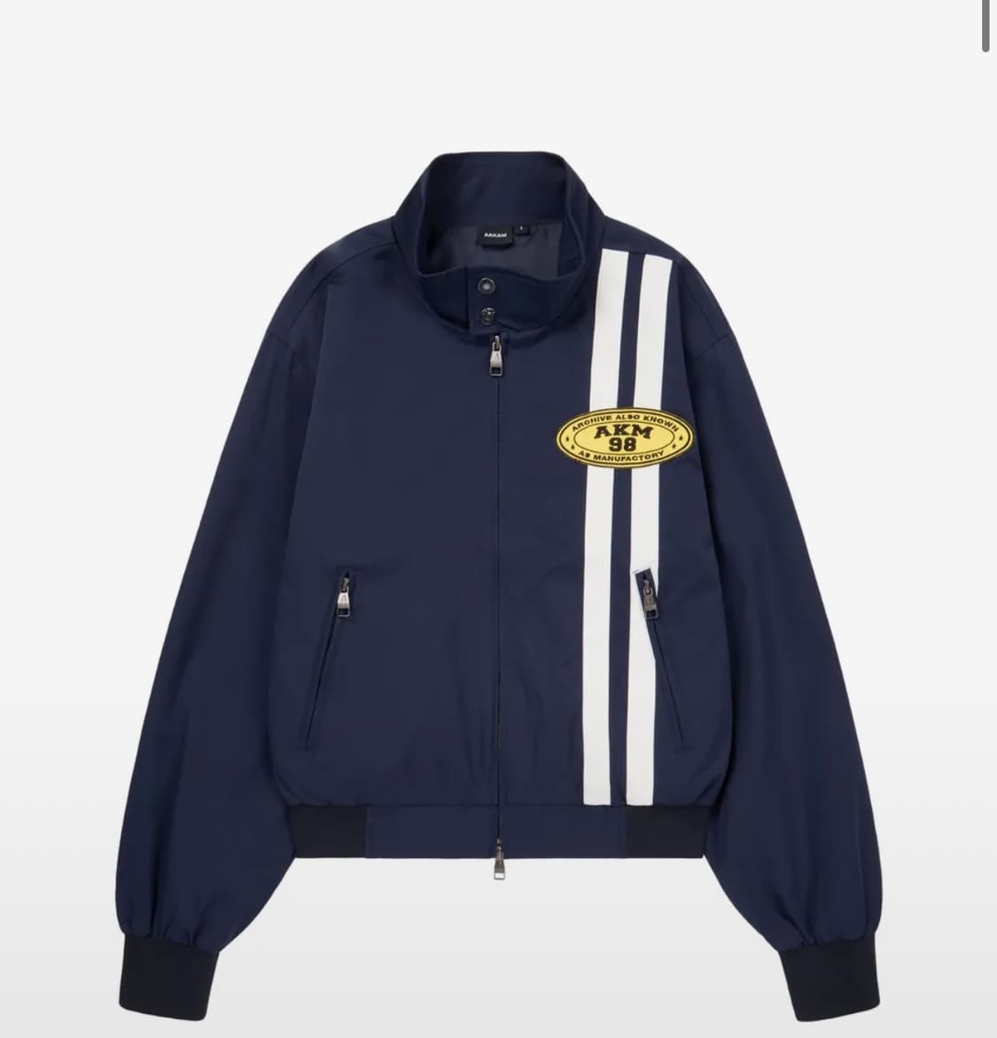 아캄 2-Lined Racing Jacket (Navy) 상품이미지1