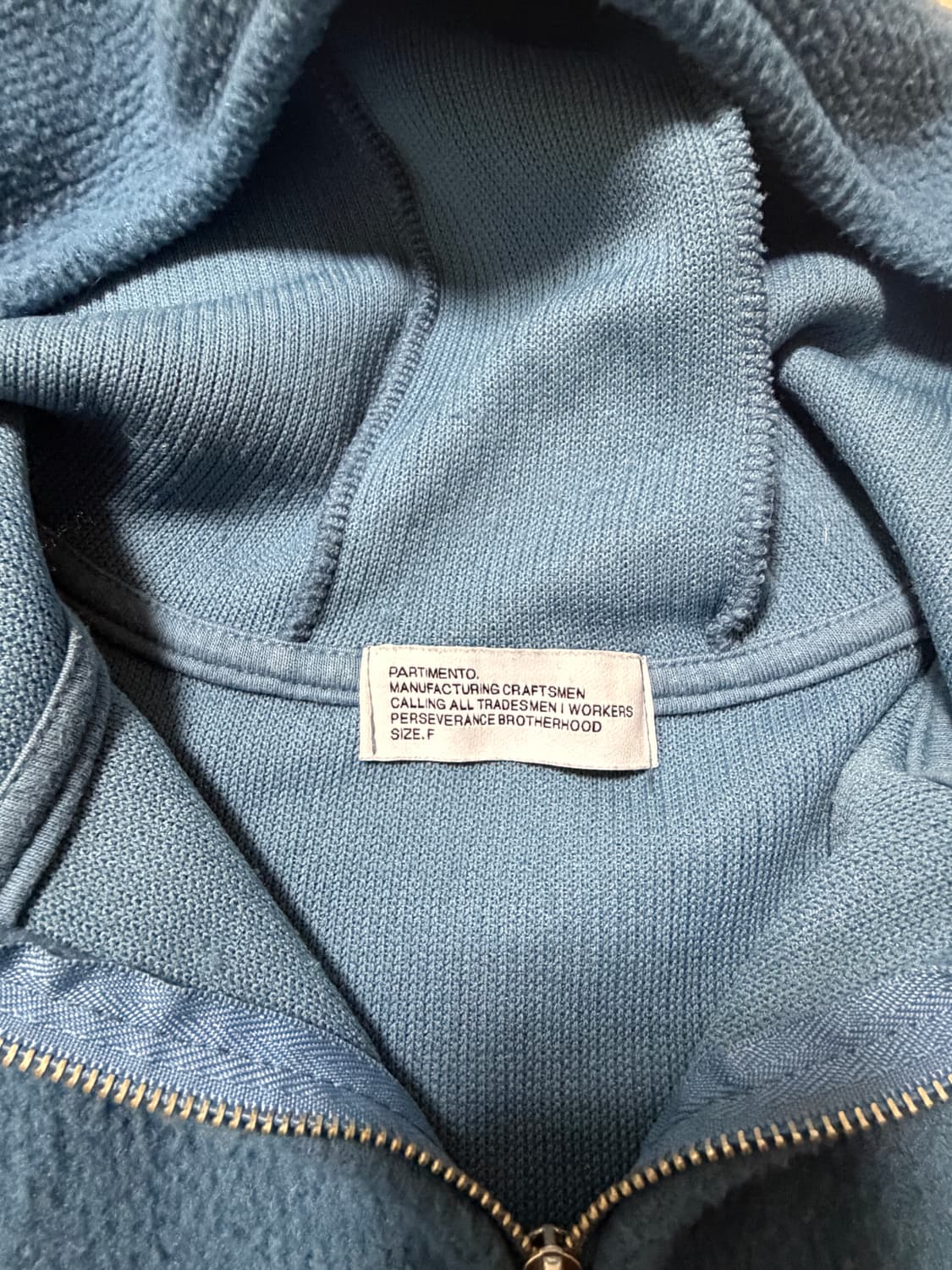 파르티멘토 우먼 HOODIE TOP_PASTEL BLUE 상품이미지6