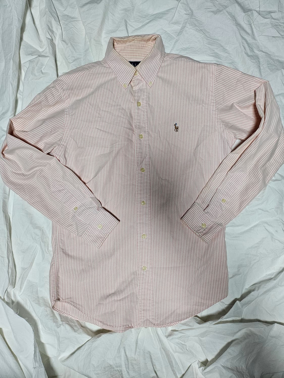 폴로랄프로렌 스트라이프 셔츠 연핑크 S 상품이미지1
