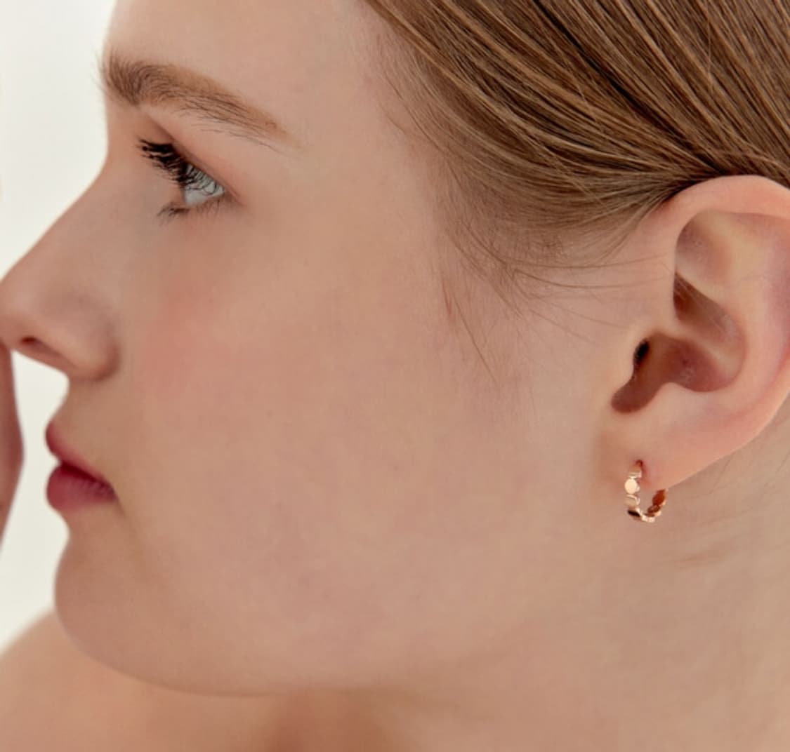 14k골드 원터치 귀걸이 상품이미지4