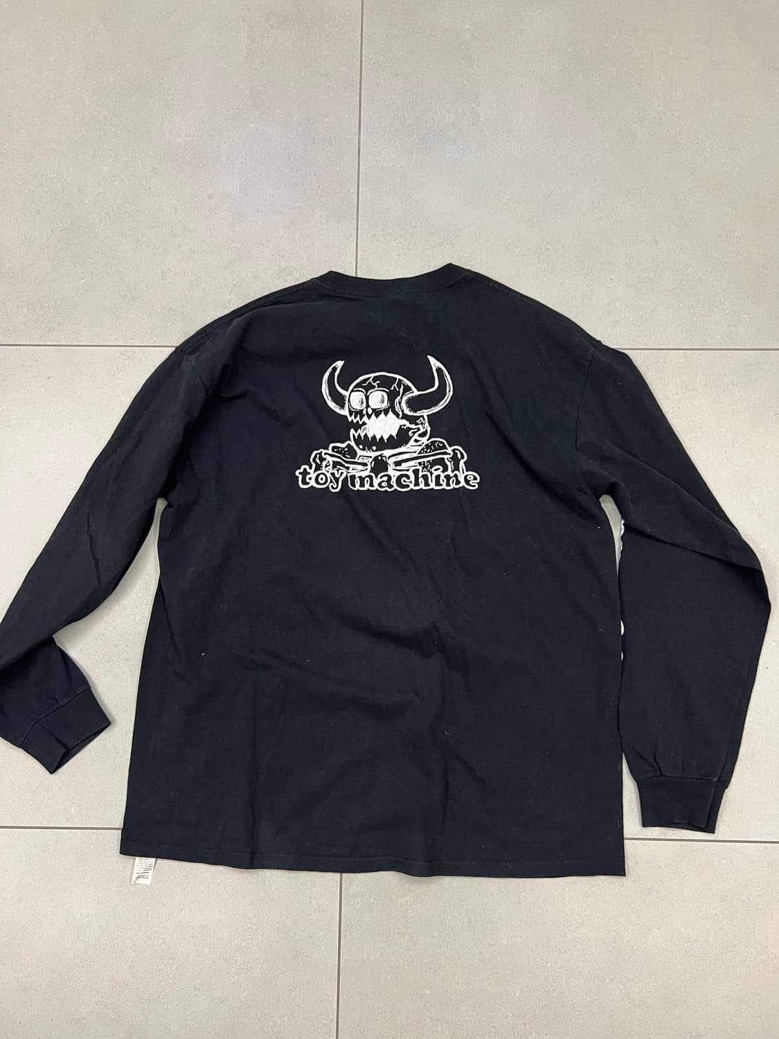 토이머신 롱슬리브 블랙 xl 상품이미지7