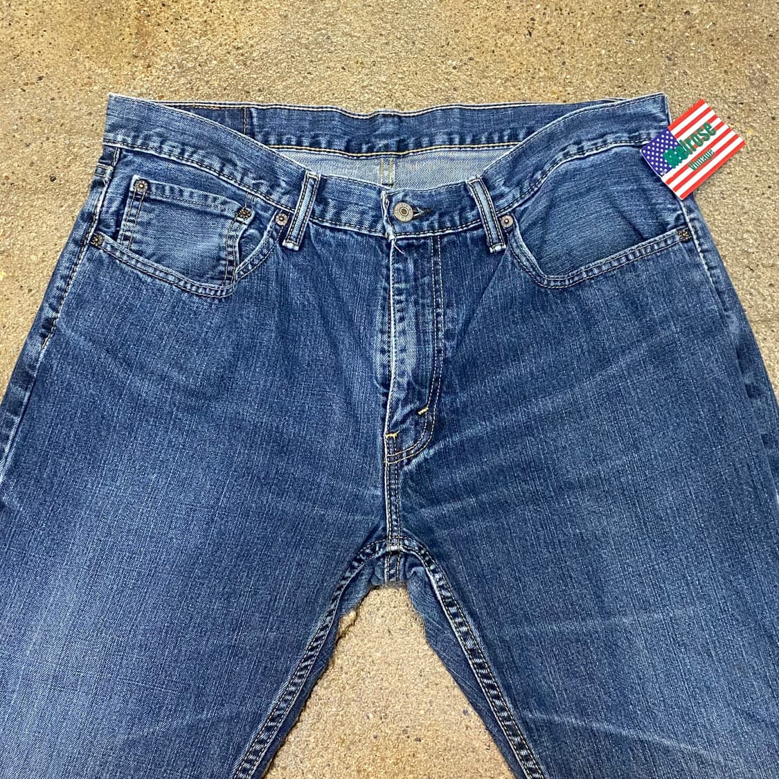 미국 빈티지 리바이스 559 36/32 워싱데님 청바지 상품이미지4