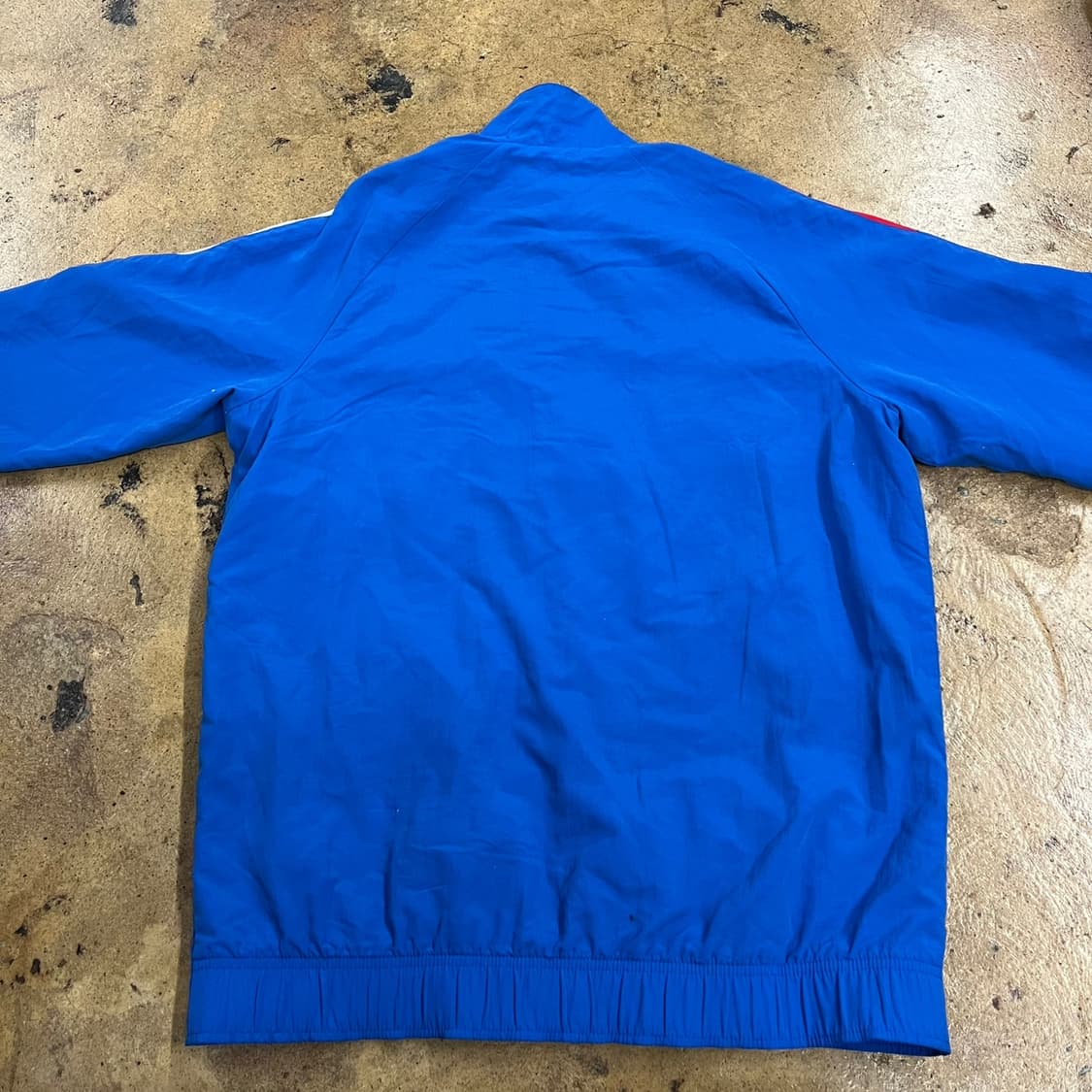 [정품/XL] 리복 올드스쿨 바람막이 블루 레드 b16 상품이미지3
