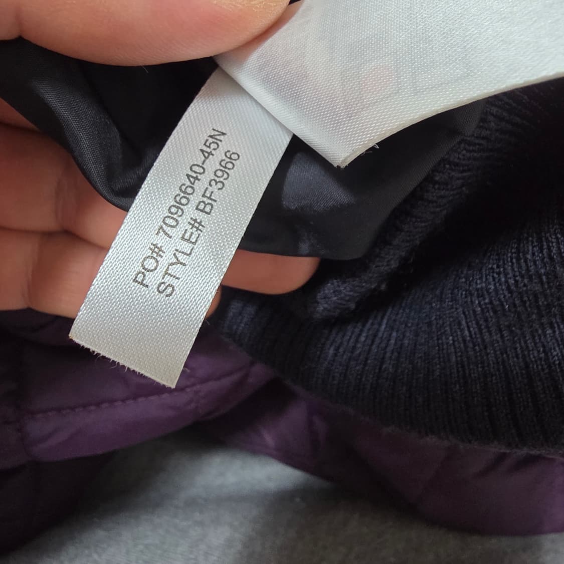 (100)여성 라코스테 퀼팅 패딩 점퍼 상품이미지5