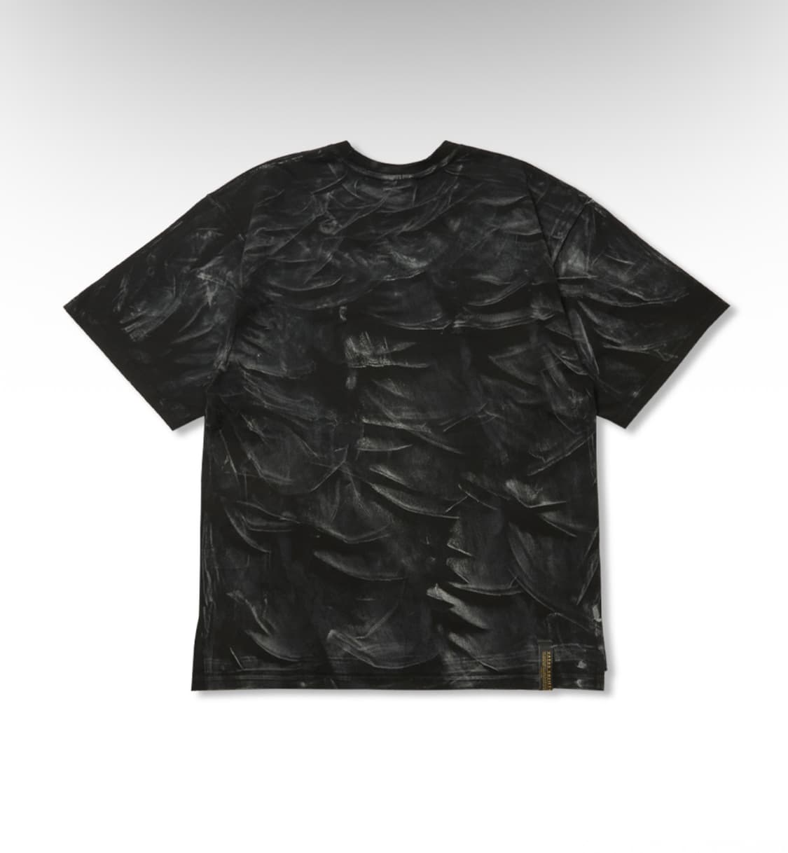 스티그마 페인트 워시드 반팔 티셔츠 블랙 XL 상품이미지2