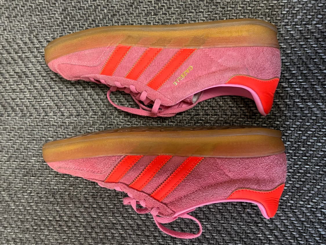 아디다스 가젤 인도어 빔핑크솔라레드  220
 상품이미지8