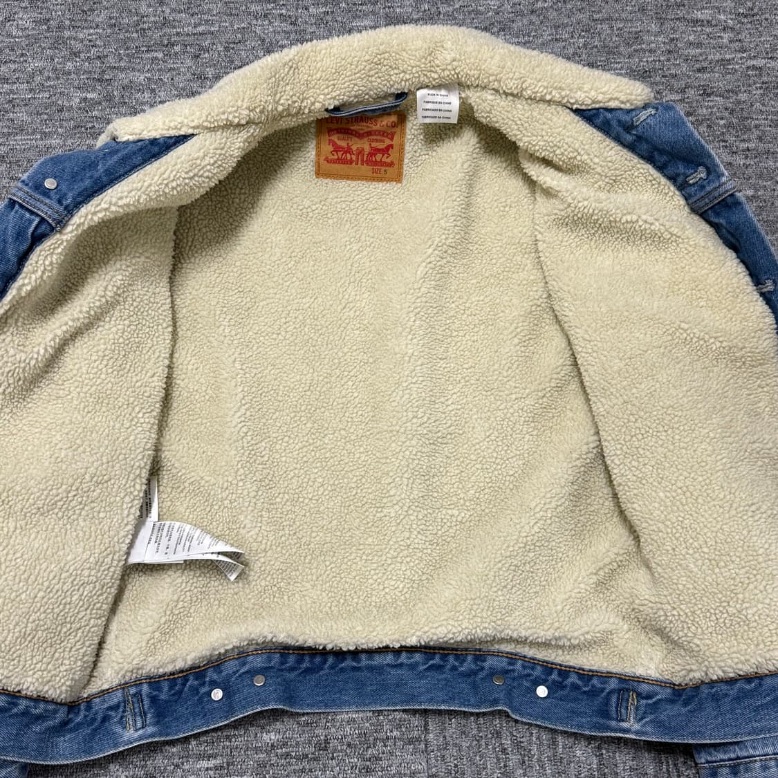 리바이스 양털 트러커 자켓 상품이미지9