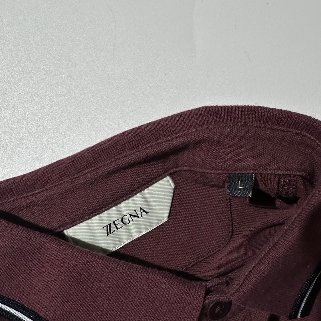 지제냐 폴로 피케 카라 반팔 티셔츠 상품이미지5