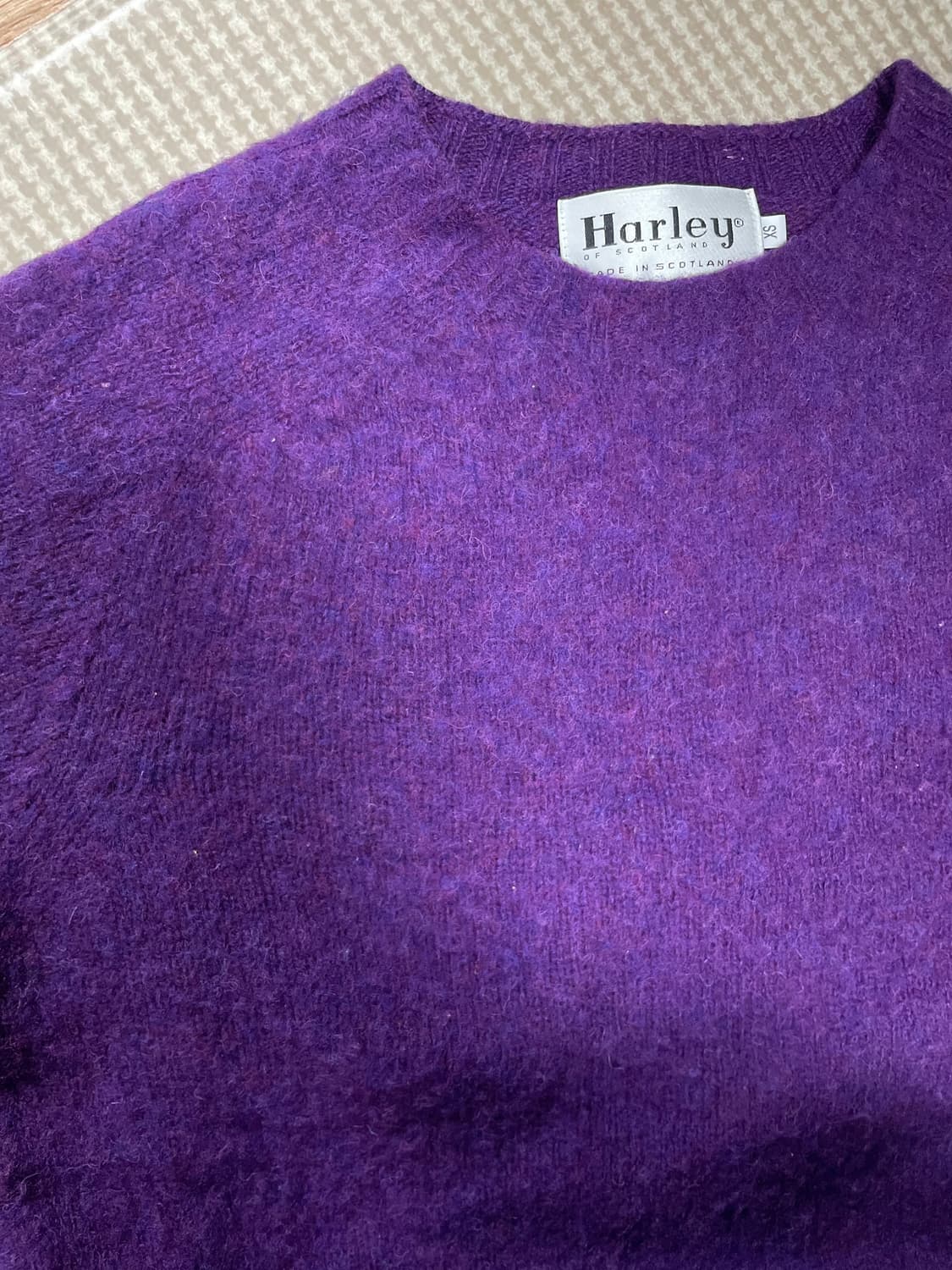 할리오브스코틀랜드 쉐기독 니트 XS 상품이미지4