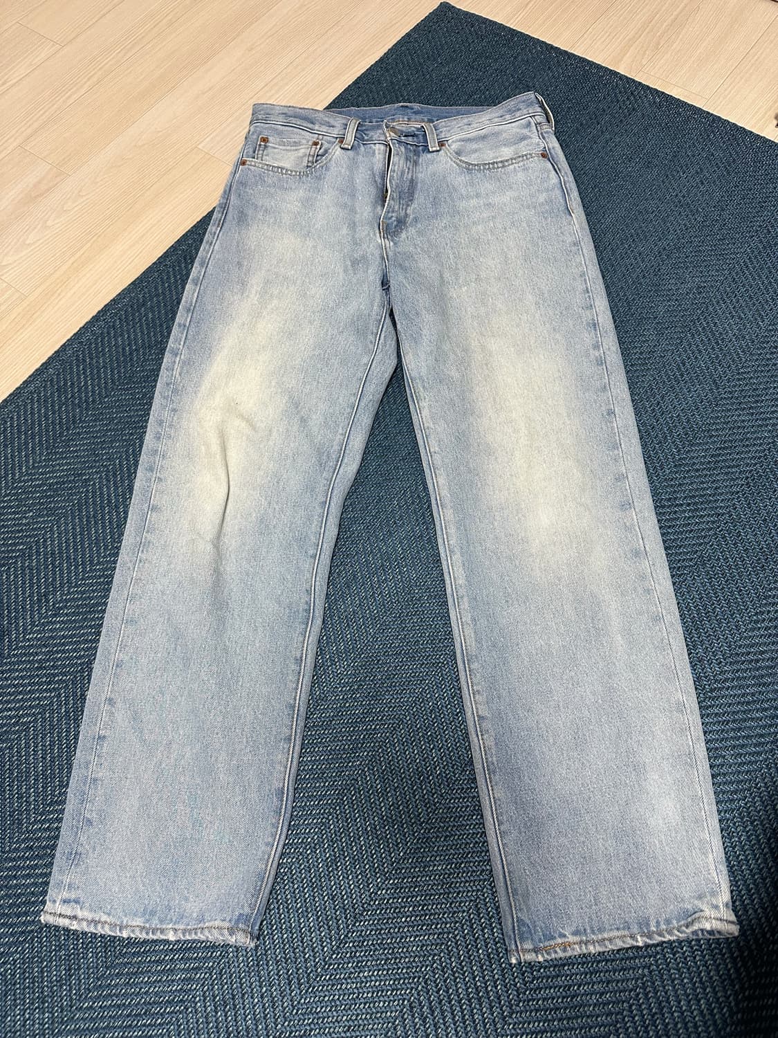 [31x32]리바이스 568 스테이루즈 미디엄인디고 주우재착용 상품이미지2