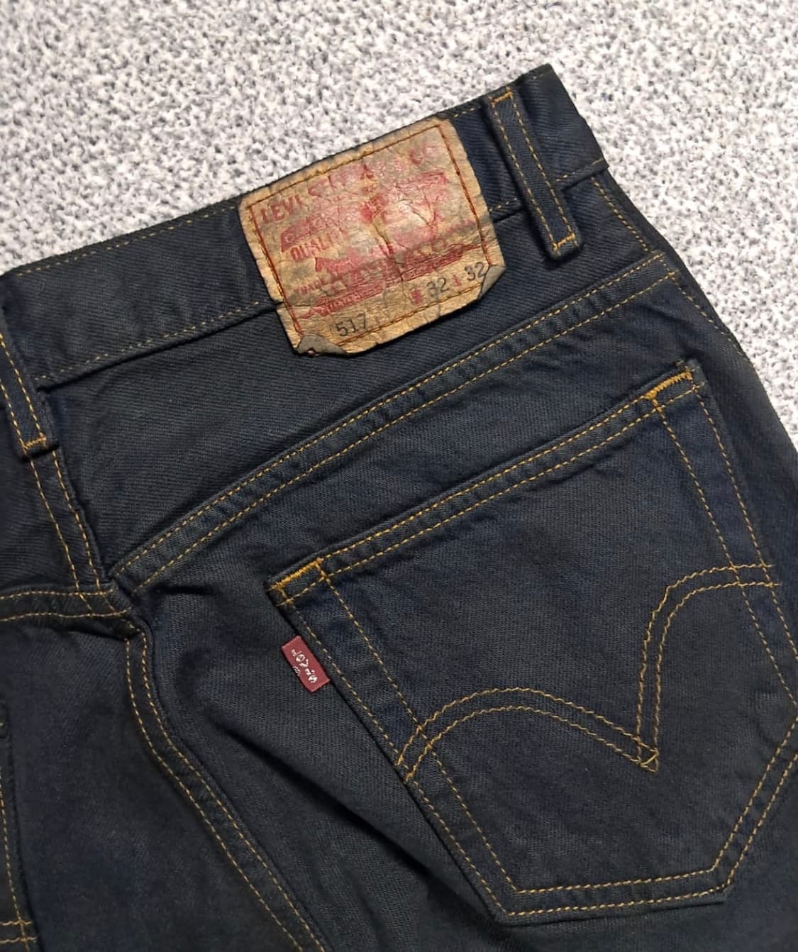 리바이스517 흑청 상품이미지3