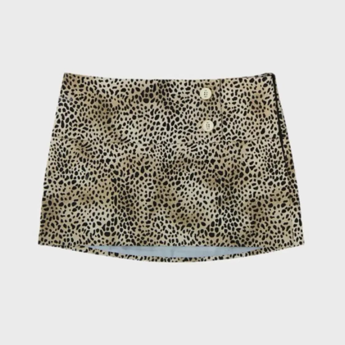 프레클 레오파드 미니 스커트S 상품이미지1