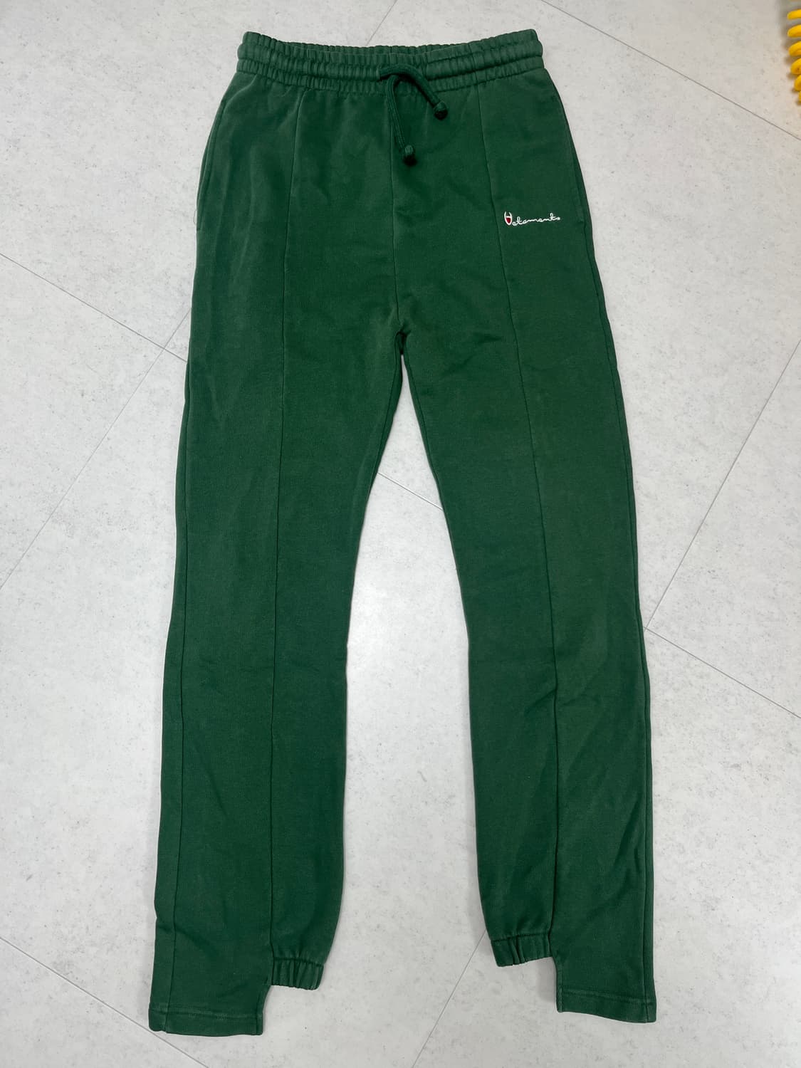 [M] 베트멍 챔피언 패러디 절개 스웻팬츠 상품이미지1