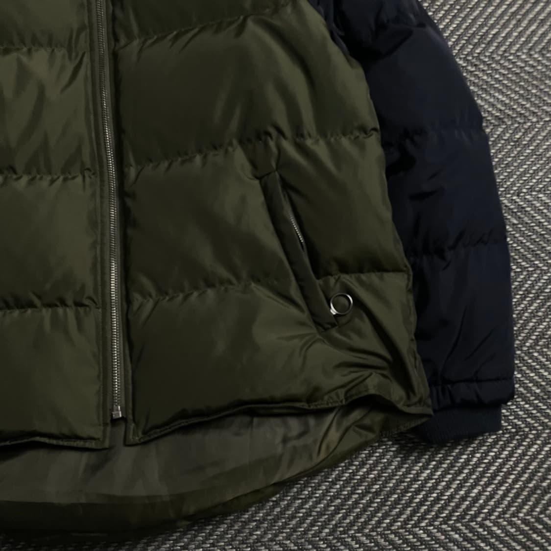 베네통 배색 덕다운 푸퍼 패딩 자켓y 5017 상품이미지2