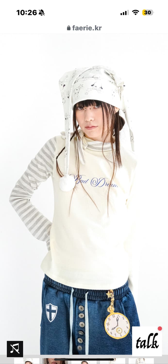 샵페어리 스카프 터틀넥티 상품이미지1