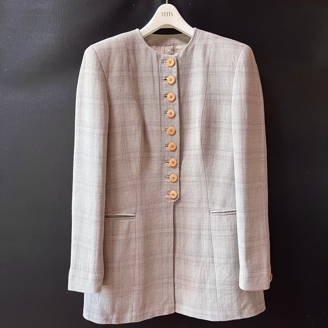 90s 조르지오 아르마니 S/S 테일러드 셋업 이테리 메이드 상품이미지2