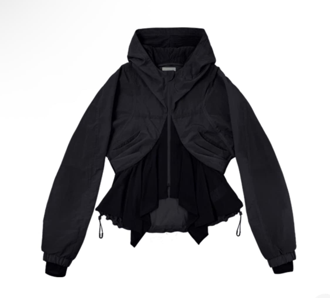 디프런티스 쿨 메쉬 윈드브레이커 블랙 상품이미지1