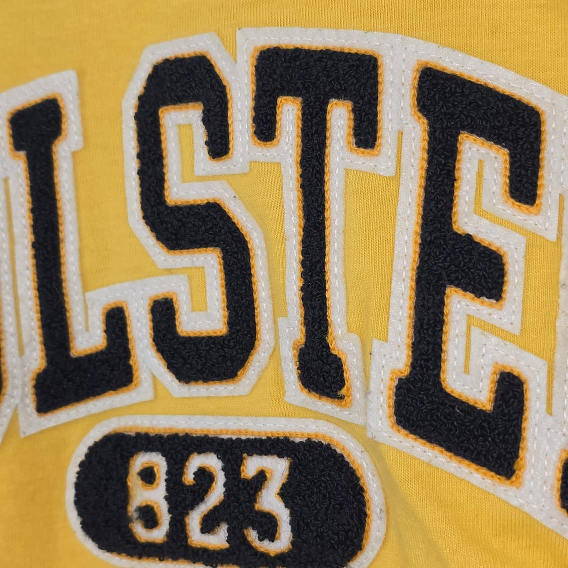 일본 빈티지 볼스터 반팔 티셔츠 옐로우 상품이미지4