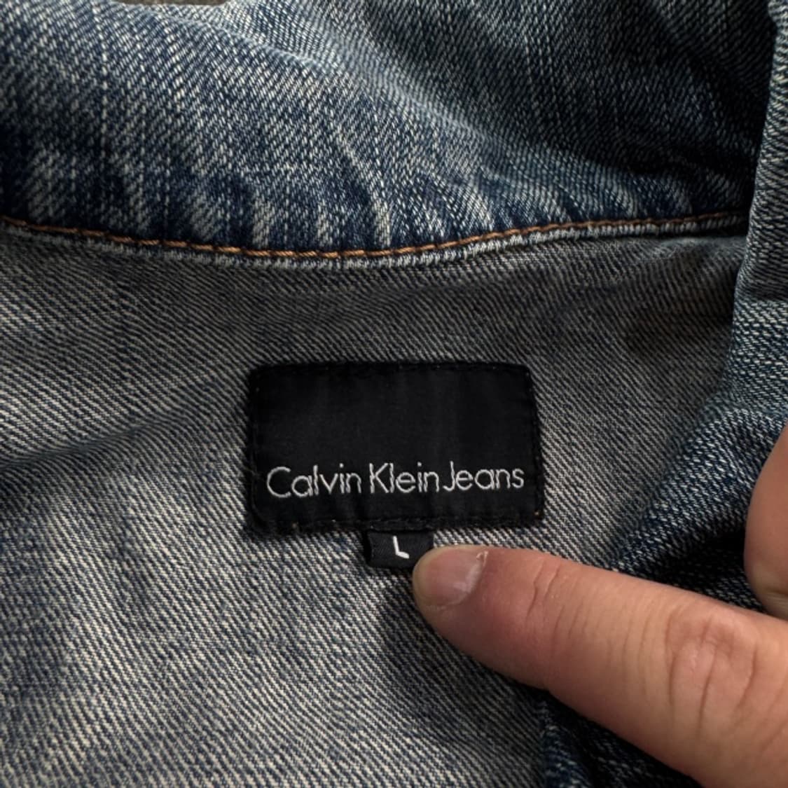 100 켈빈클라인 데님자켓 상품이미지3