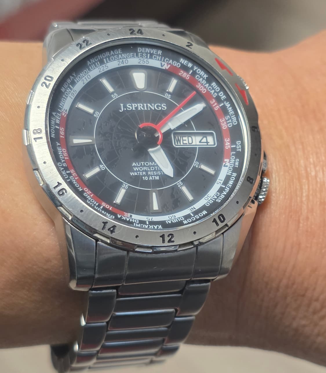 세이코 (SEIKO) J. Springs BEB012 월드타임 오토메틱  상품이미지4