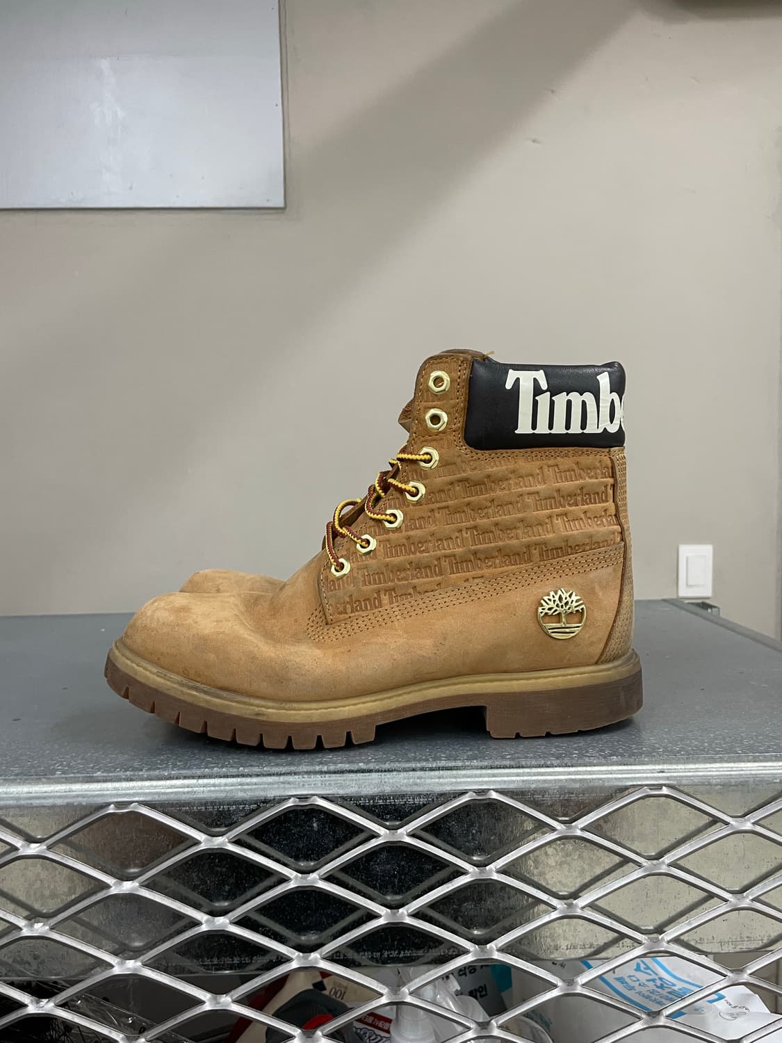 팀버랜드 6인치 로고 부츠 US7(gr-4035) 상품이미지1
