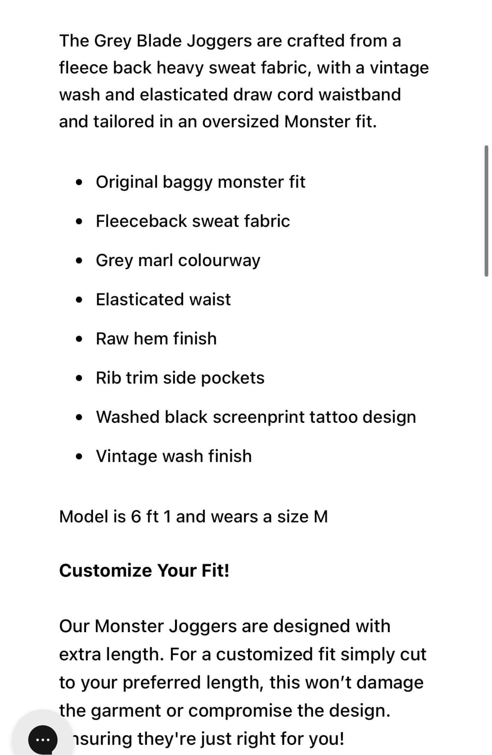 Jaded london Grey Baggy Blade Joggers 상품이미지6