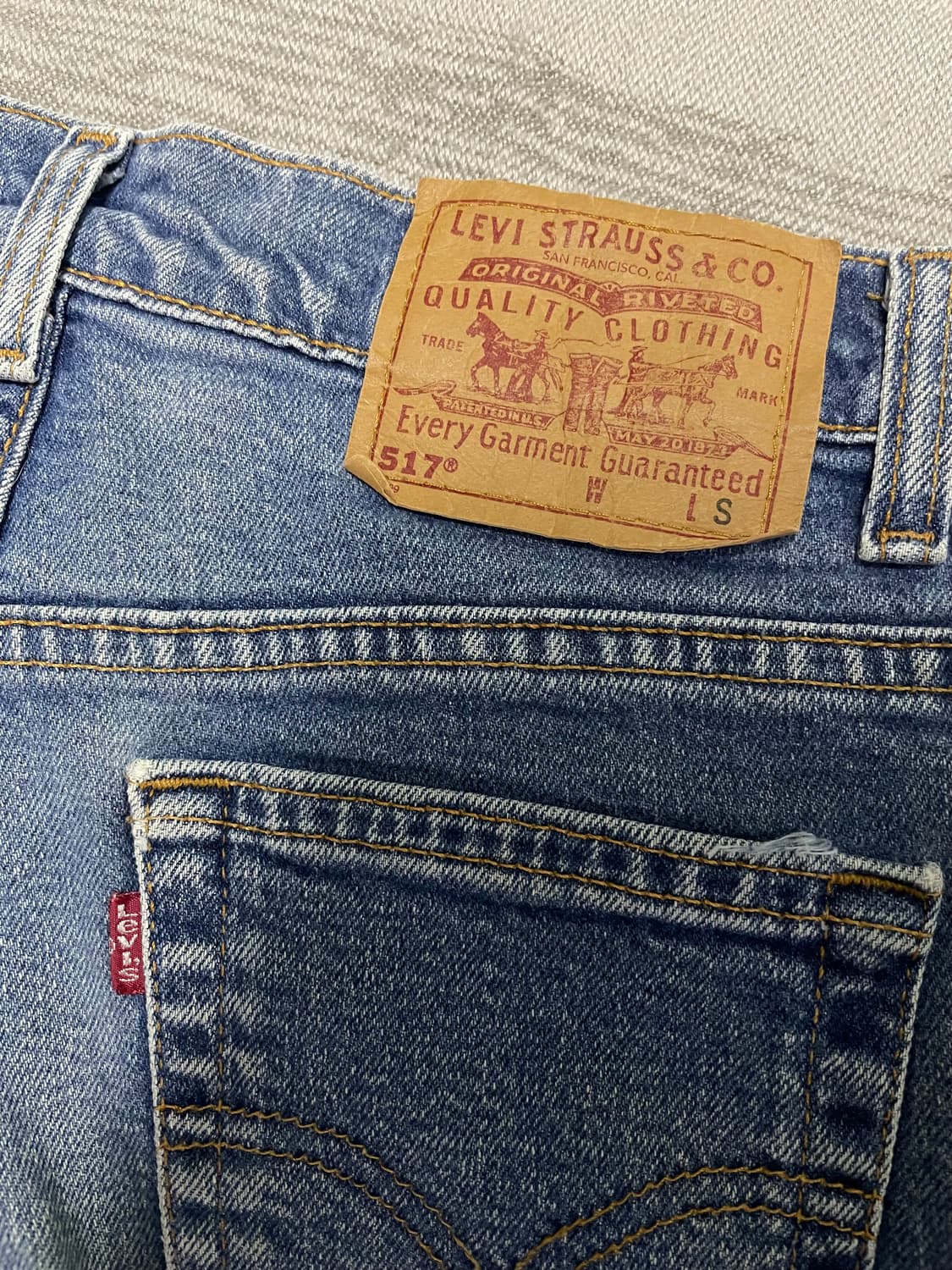 90년대 미제 리바이스 517  상품이미지3