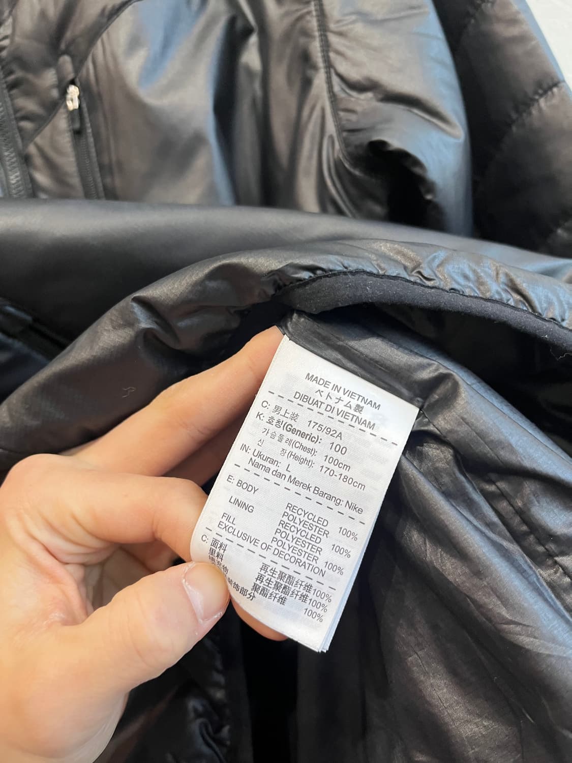 나이키 골프 스우시 패디드 자켓 상품이미지5