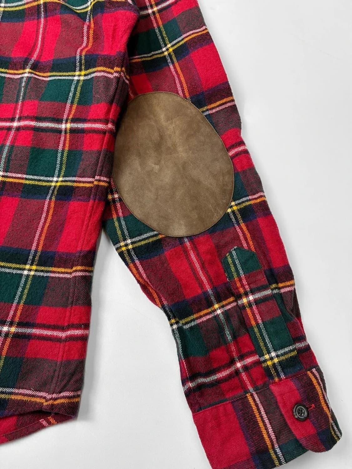 폴로 랄프로렌 00s 엘보 패치 타탄체크 남방 PN5414 상품이미지6