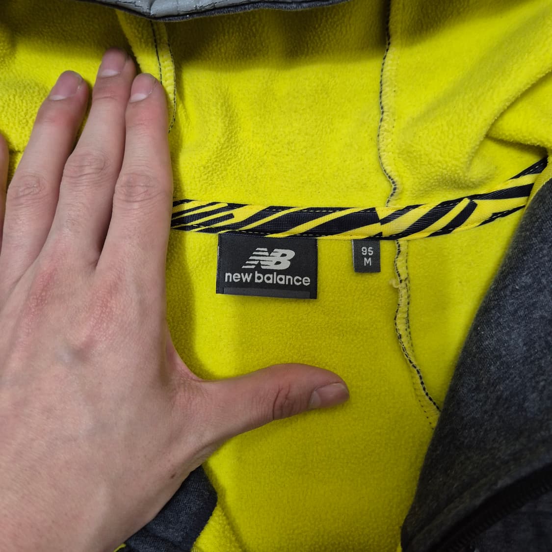 뉴발란스 스포츠 스판 후드집업 상품이미지5