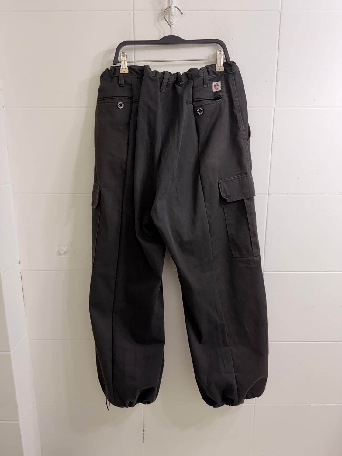 빈티지 카키 브라운 셔링 데일리 스트릿 코디 세트 상품이미지9