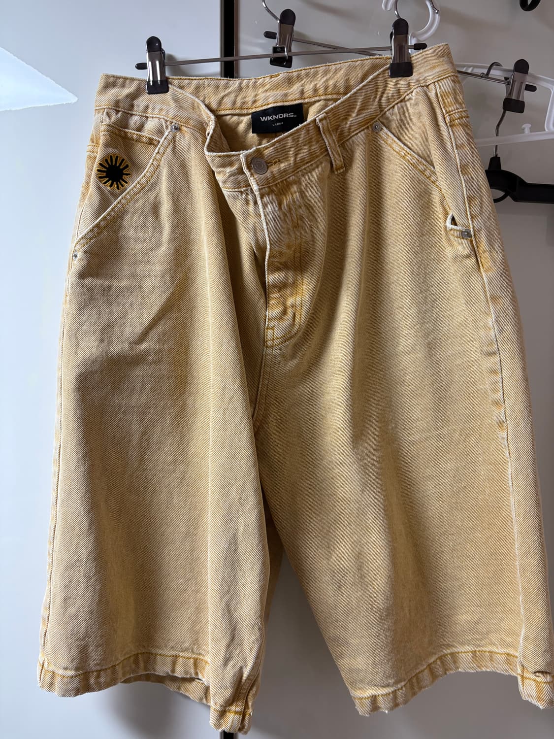 위캔더스 데님 쇼츠 상품이미지1