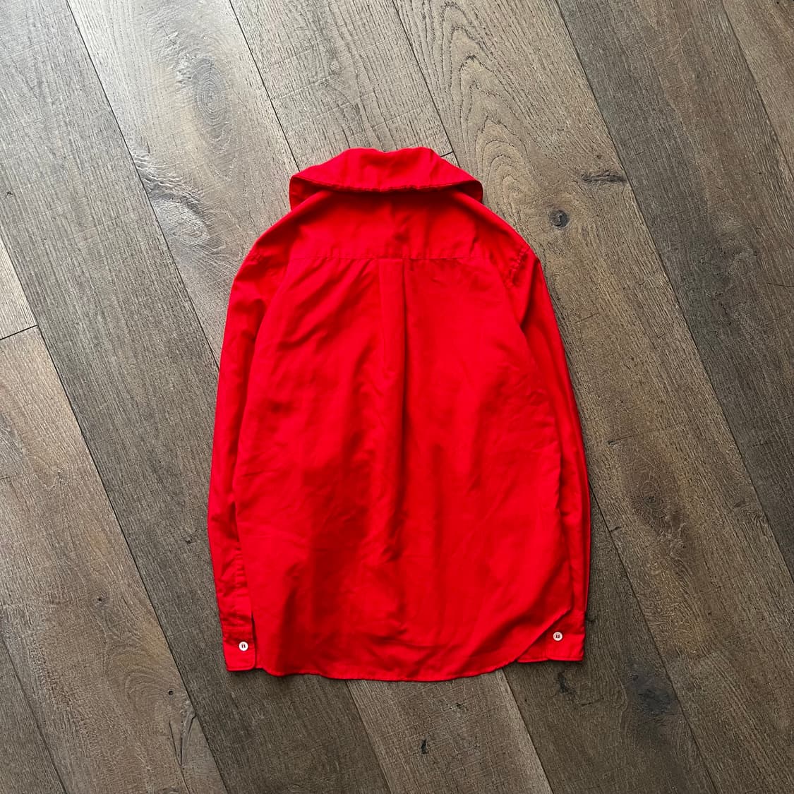 Red Ruffle Big Collar Blouse 상품이미지7
