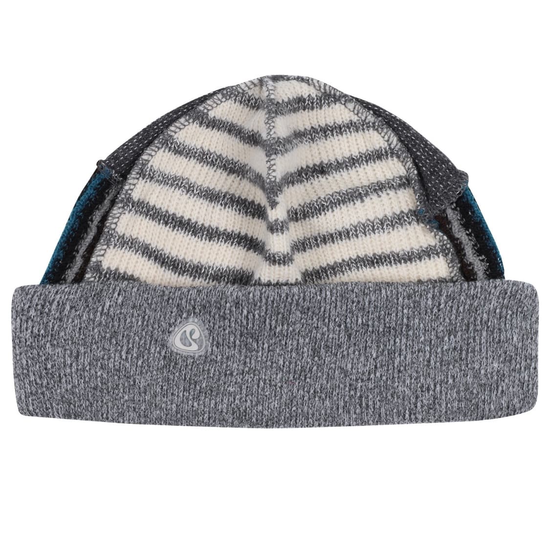 코이세이오 패치워크 비니 그레이 색상 상품이미지1