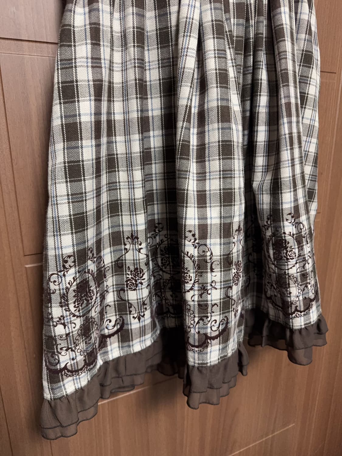 Axes femme 엑시즈팜 모리걸 일본 빈티지 앤틱 자수 레이스 원피스 상품이미지4