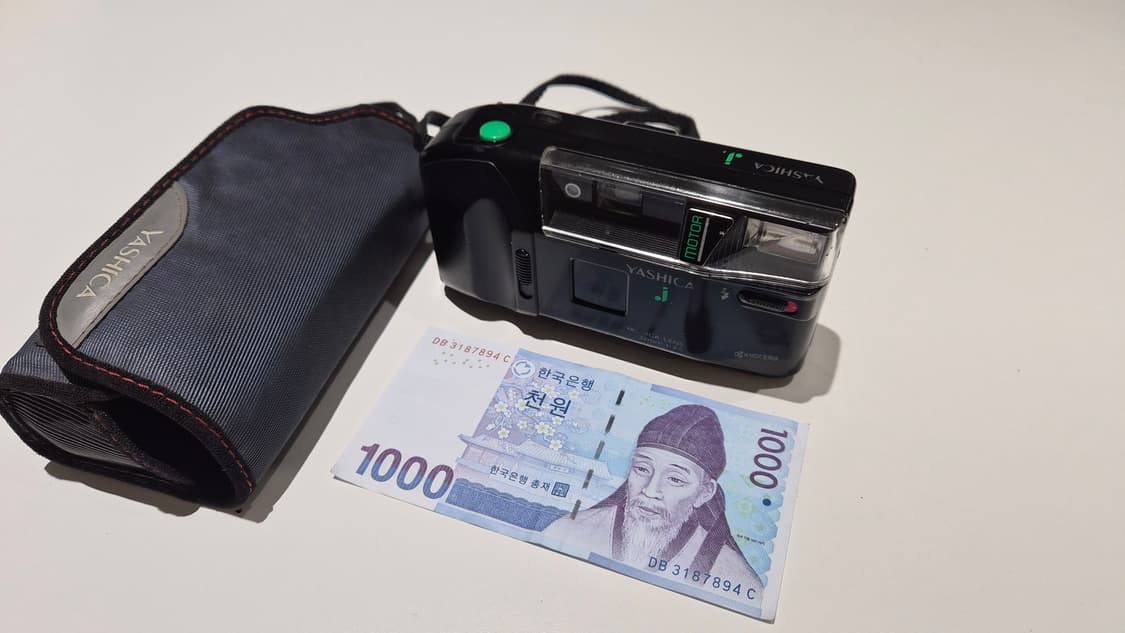 작례O 클래식 감성 야시카 j 모터 교세라 필름카메라 빈티지 필카 상품이미지1