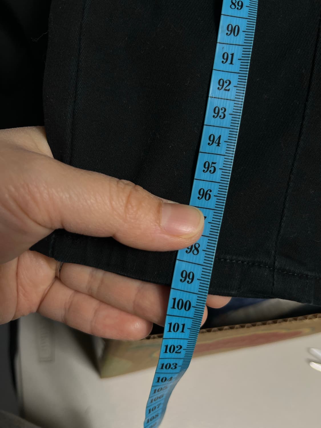 아르마니 익스체인지 블랙 팬츠 34 상품이미지6