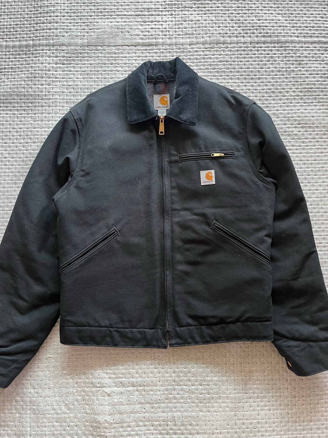 [S] 칼하트 디트로이트 자켓 블랙 j001 상품이미지2