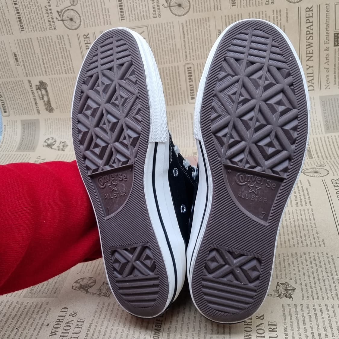 컨버스 척테일러 70s 블랙 하이탑 255 상품이미지3