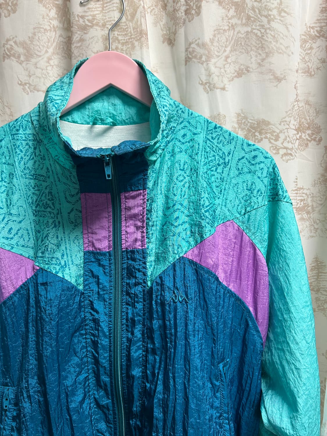 카파 90s 올드스쿨 사이키델릭 바람막이 져지⁠ 상품이미지3