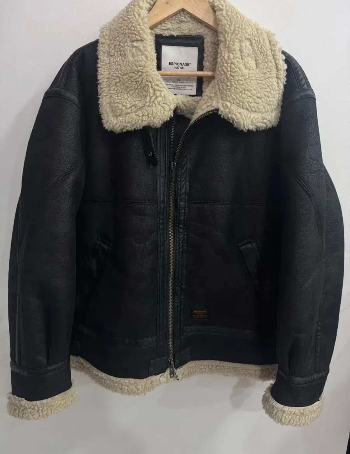 에스피오나지 walter b-3 bomber jacket black XL 상품이미지1