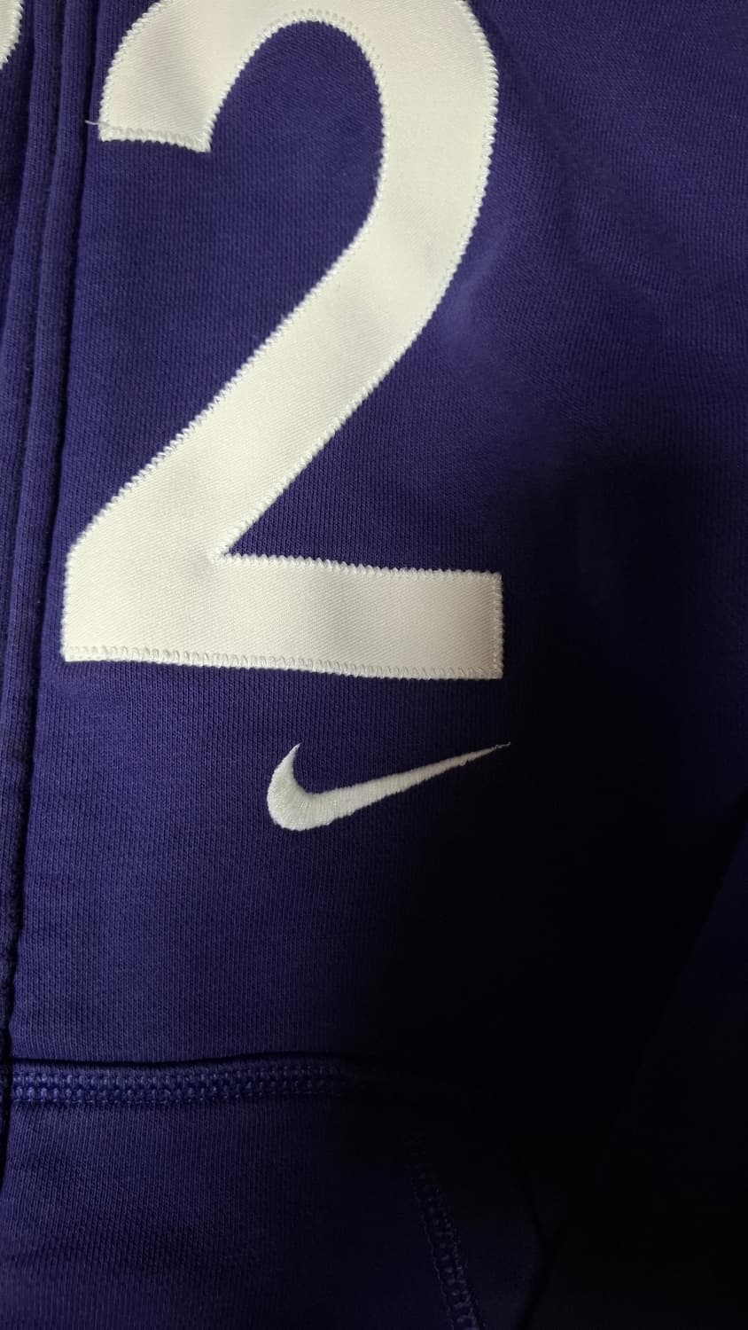 나이키 퍼플 후드집업 L(여성 85) 상품이미지2