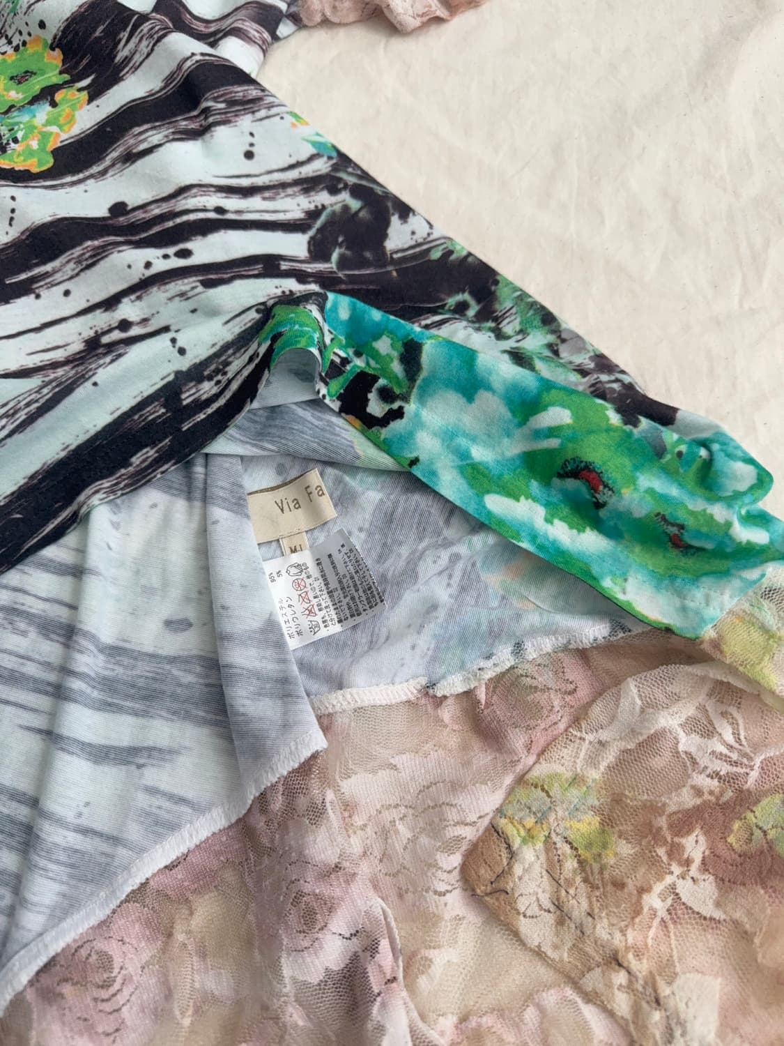 너드 페어리 오리엔탈 반팔 미니 원피스 상품이미지6