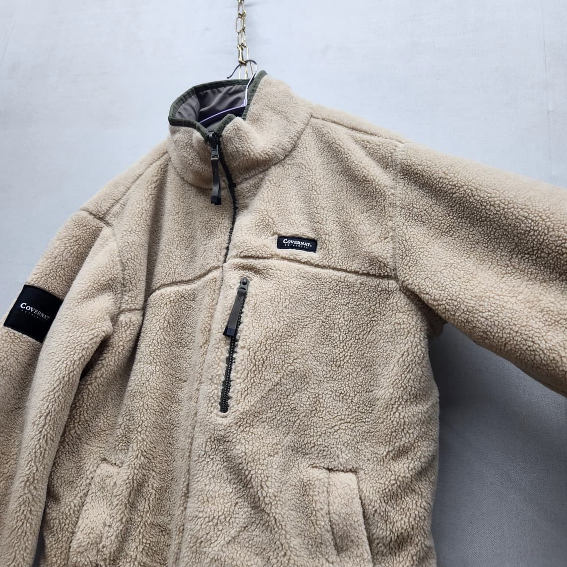 커버낫 패딩/뽀글이 리버시블 스트링 M(XL) 상품이미지4