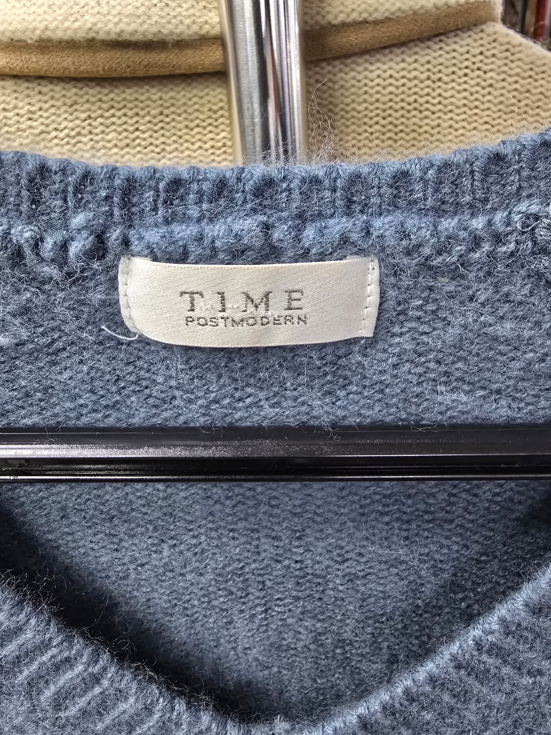 타임 브이넥 니트 (1343) 상품이미지3